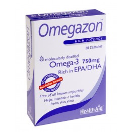 Omegazon 750mg  30caps Καρδιά-Κυκλοφορικό